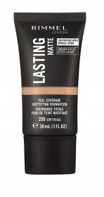 Rimmel Lasting Matte 200 Soft Beige 30 ml podkład