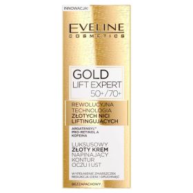 Eveline Gold Lift Expert 50+/70+ krem pod oczy