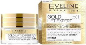 Eveline Gold Lift Expert 50+ krem - serum 24k złotem