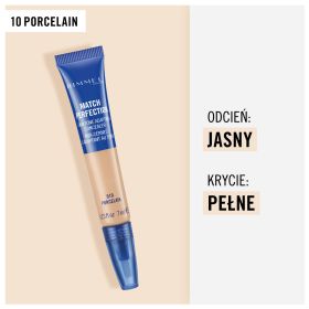 3614226150356_Rimmel Match Perfection korektor i rozświetlacz 2 w 1 nr 010 – Porcelain