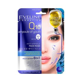 Eveline Maska płachtowa koenzym Q10 8w1 
