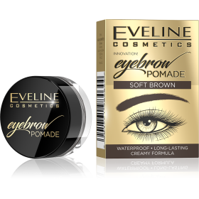Eveline Eyebrow Pomada do brwi Soft brown