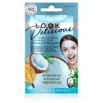 Eveline Look Delicious Nawilżająca BIO Maseczka z naturalnym peelingiem