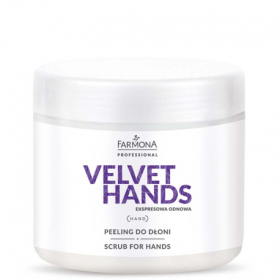 FARMONA Velvet Hands Peeling do dłoni Ekspresowa odnowa 550g