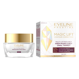 Eveline Magic Lift Krem modelujący owal twarzy Multi-liftingujący na noc 50ml