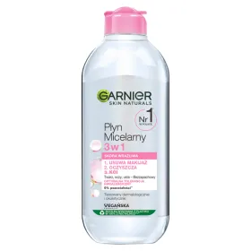 Garnier Płyn micelarny Skin naturals 3w1 skóra wrażliwa bezzapachowy 400ml