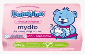 Bambino Mydło Hipoalergiczne  od 1.dnia życia 90g