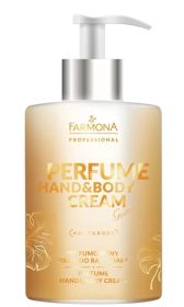 FARMONA PERFUME Hand&Body Gold  Perfumowany Krem do ciała i rąk 300ml (1)