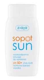 _Ziaja Sopot Sun wodoodporna emulsja do opalania SPF50+ UVA+UVB _