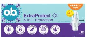 _o.b. ExtraProtect 5-in-1 Protection Super 16szt._