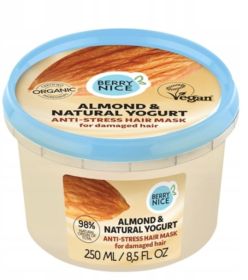 Berry Nice Almond & Natural Yogurt Maska do włosów zniszczonych 250ml
