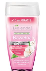 _BIELENDA Bawełna - 2-fazowy płyn do demakijażu oczu 140ml _