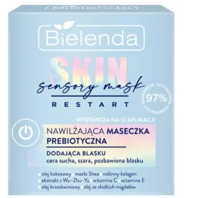 BIELENDA SKIN RESTART SENSORY MASK - nawilżająca maseczka prebiotyczna 50ml