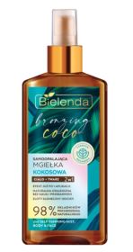 _BIELENDA Bronzing Coco Samoopalająca mgiełka ciało + twarz 2w1 150ml _