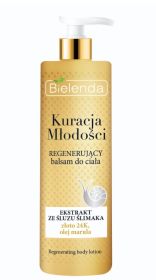 _BIELENDA Kuracja Młodości Regenerujący balsam do ciała-ekstrakt ze śluzu ślimaka 400ml_