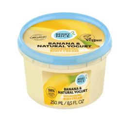 Berry Nice Banana & Natural Yogurt Odżywczy krem do ciała 250ml