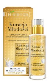 BIELENDA Kuracja Młodości Odbudowujące serum przeciwzmarszczkowe ze śluzem ślimaka dzień/ noc 30ml