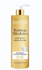 _BIELENDA Kuracja Młodości Odżywczy balsam do ciała-ekstrakt ze śluzu ślimaka 400ml_